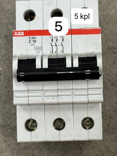 [C10] Line protection ABB C10, 3 pole