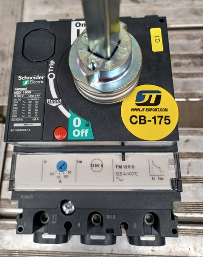 [CB175] 160A Schneider NSX160N katkaisija