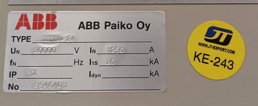 [KE-243] 20kV 20kA 1250A ABB SIMO-24 erotin